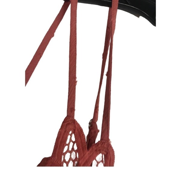 Brand New In Bohemian Burnt Orange Skater Dress Size S - Picture 11 of 16